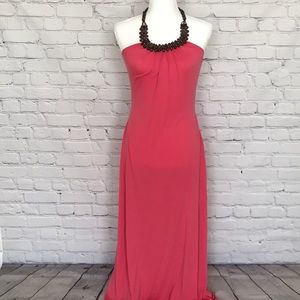 Coral Maxi Dress